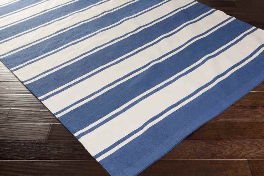 Galt Modern Dark Blue Area Rug