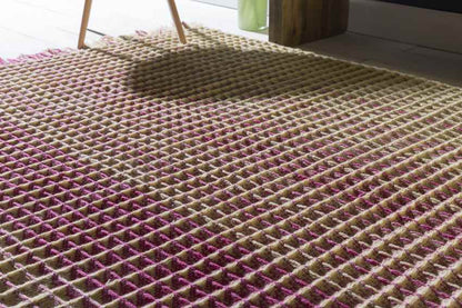 Garden Modern Hot Pink Area Rug