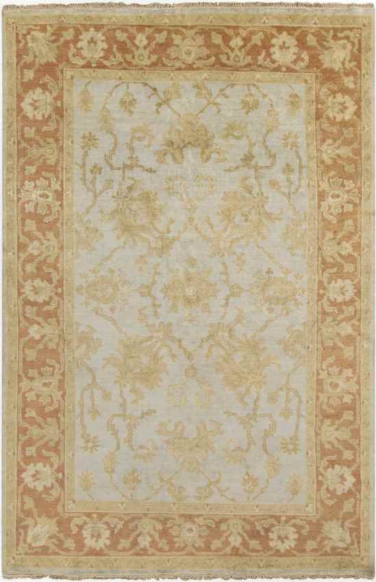 Snow Lake Traditional Blue/Brown Area Rug