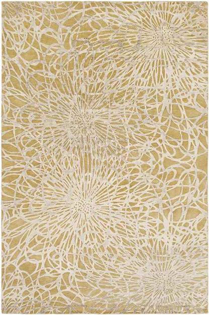 Tremeur Modern Tan/Ivory Area Rug