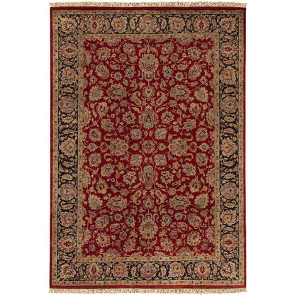 Grannis Traditional Red/Brown Area Rug