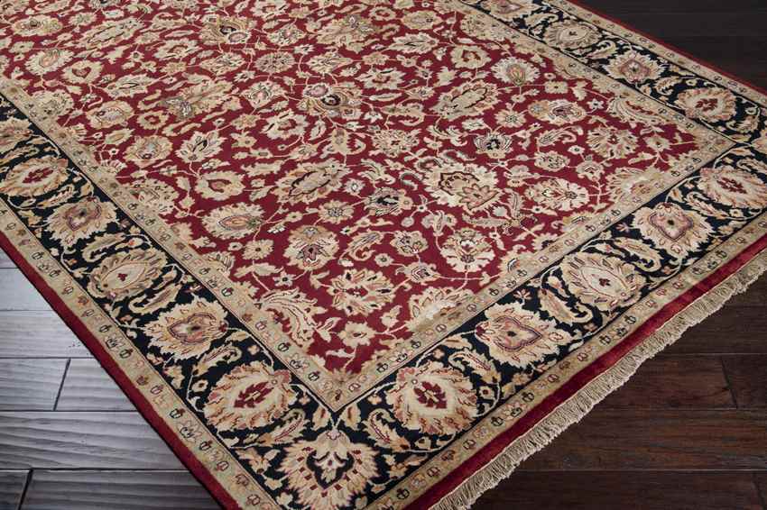 Grannis Traditional Red/Brown Area Rug