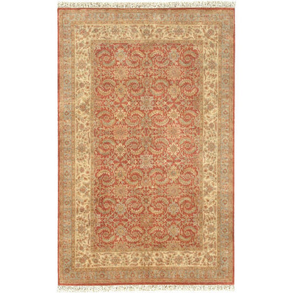 Gravette Traditional Red/Black/Gray Area Rug