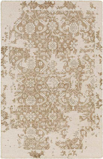 Gerald Traditional Beige Area Rug