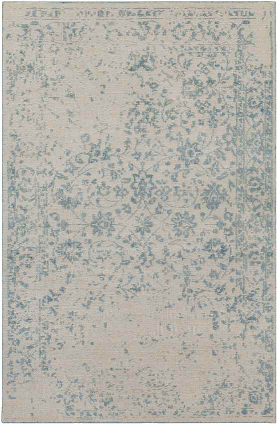 Greenbrier Traditional Denim/Khaki Area Rug