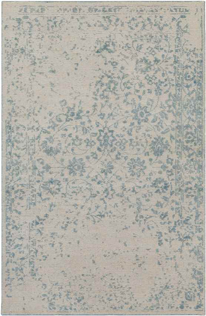 Greenbrier Traditional Denim/Khaki Area Rug