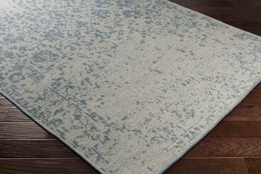 Greenbrier Traditional Denim/Khaki Area Rug