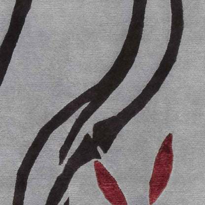 Guwin Modern Gray Area Rug