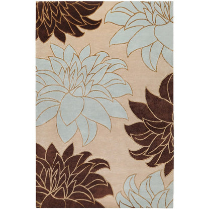 Stork Modern Brown/Gray/Tan Area Rug