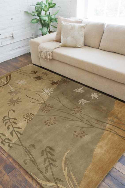 Hartford Modern Tan/Beige Area Rug