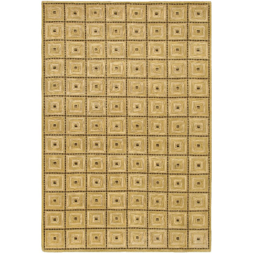 Haskell Modern Taupe Area Rug