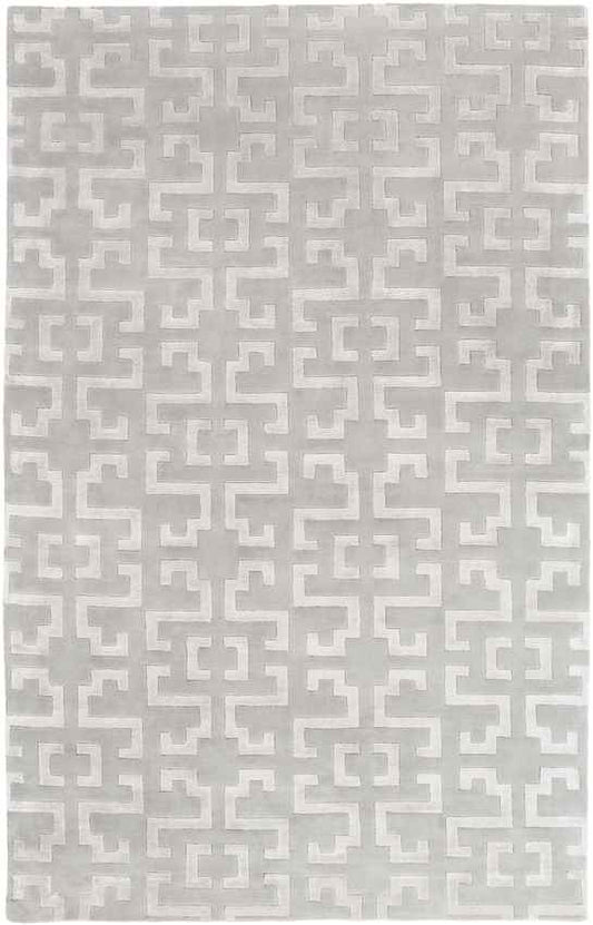 Hazlehurst Modern Light Gray Area Rug