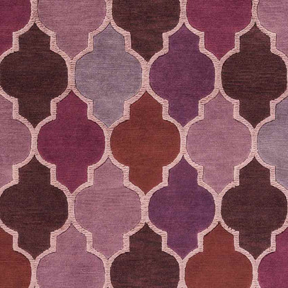 Heath Modern Mauve Area Rug