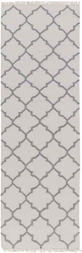 Bentley Cottage Light Gray/White Area Rug