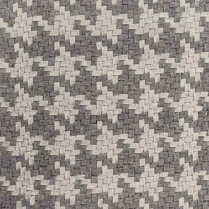 Hollypond Modern Charcoal/Light Gray Area Rug