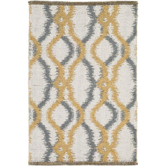 Holtville Modern Cream/Charcoal Area Rug