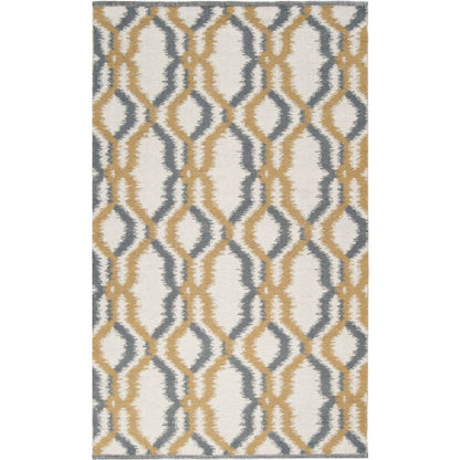 Holtville Modern Cream/Charcoal Area Rug