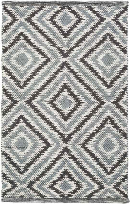 Holyoke Modern Pewter & Jet Black Area Rug