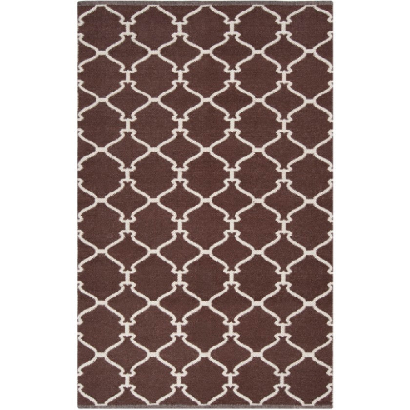 Homeland Modern Dark Chocolate Area Rug