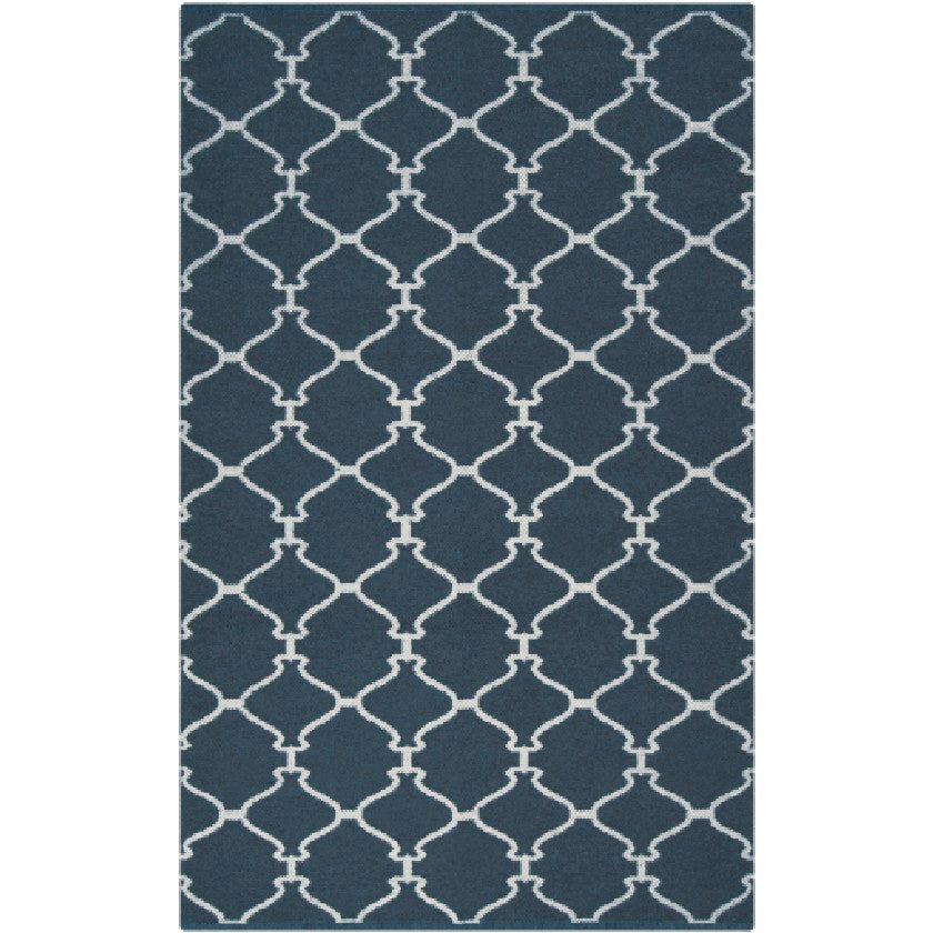Homeland Modern Dark Blue Area Rug