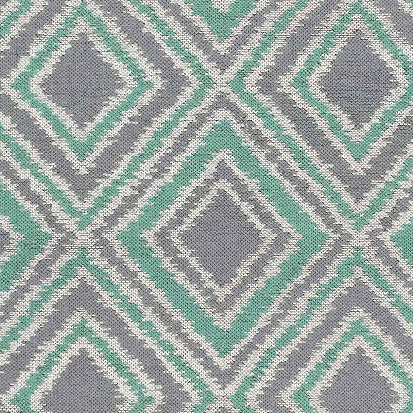 Holyoke Modern Ivory/Emerald Area Rug