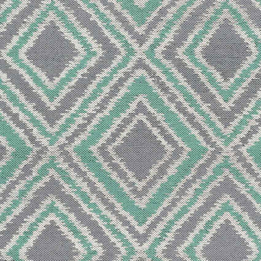 Holyoke Modern Ivory/Emerald Area Rug