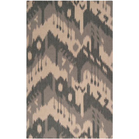 Hotchkiss Global Parchment/Gray Area Rug