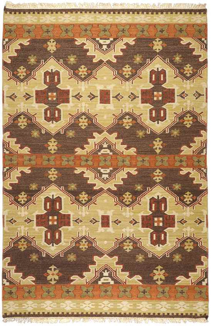 Hueytown Global Lime/Gray Area Rug