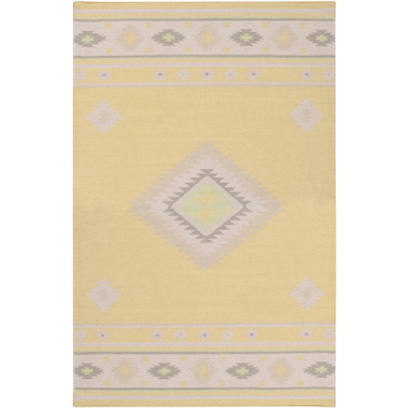 Humphrey Global Lime/Gray/Light Gray Area Rug