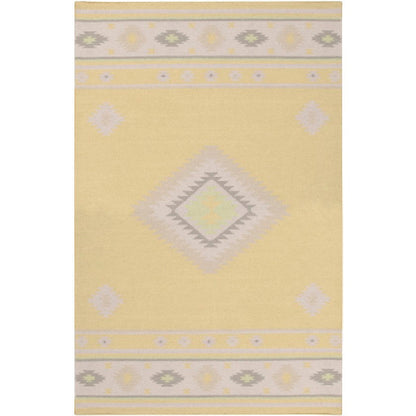 Humphrey Global Lime/Gray/Light Gray Area Rug