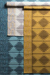 Hunter Global Navy/Teal Area Rug