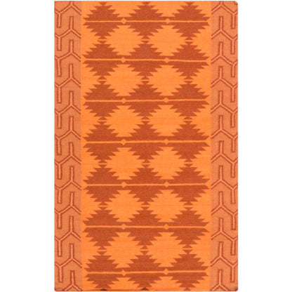 Hunter Global Burnt Orange Area Rug