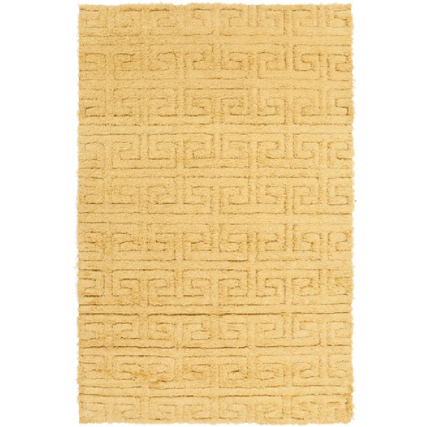 Hurtsboro Modern Bright Yellow Area Rug