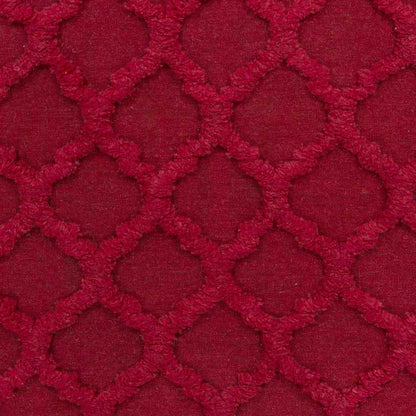 Huttig Modern Bright Red Area Rug