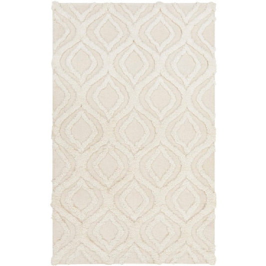 Hydaburg Modern Tan Area Rug