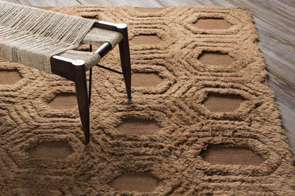 Hytop Modern Brown Area Rug