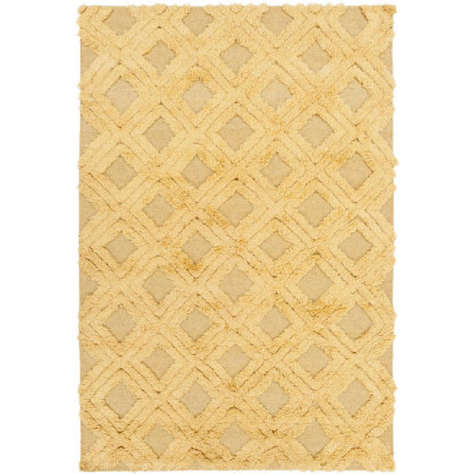 Ideal Modern Gold Area Rug