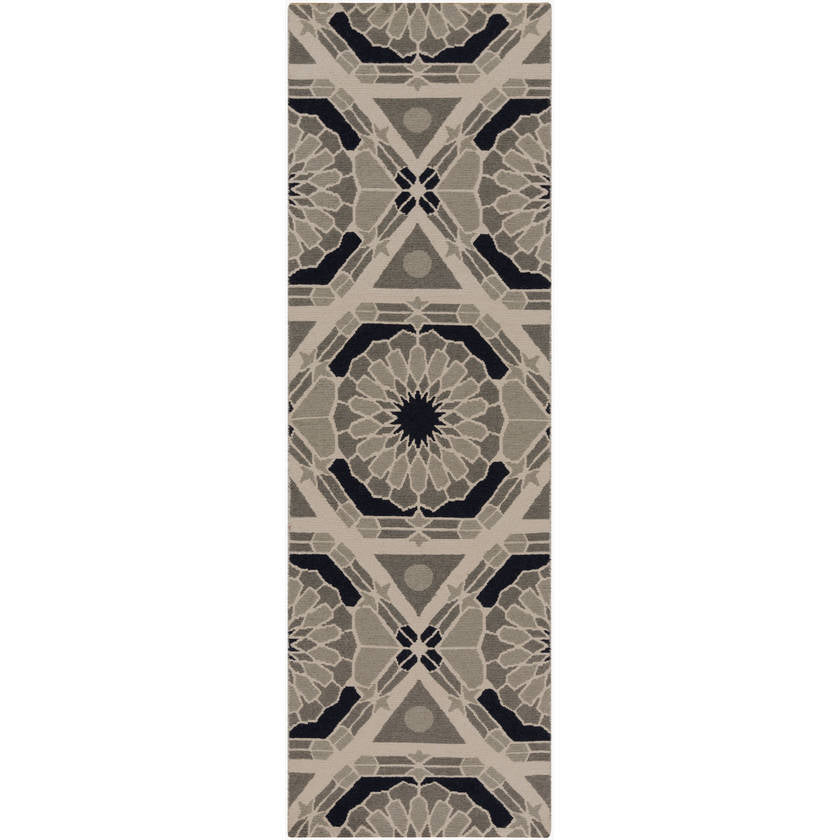 Ignacio Modern Gray/Brown Area Rug