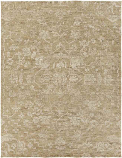 Bedworth Traditional Tan Area Rug