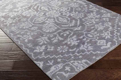 Bedworth Traditional Pale Blue Area Rug