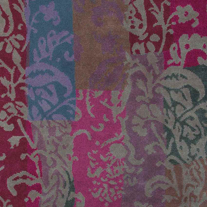 Jamestown Modern Dark Red Area Rug