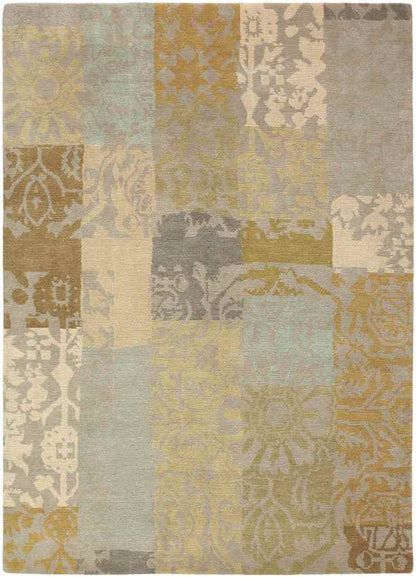 Jersey Modern Khaki Area Rug