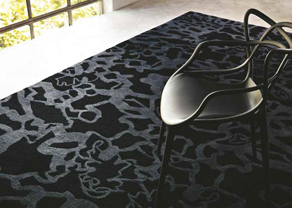 Kaltag Modern Black Area Rug