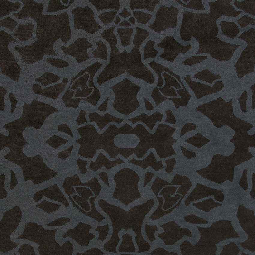 Kaltag Modern Black Area Rug