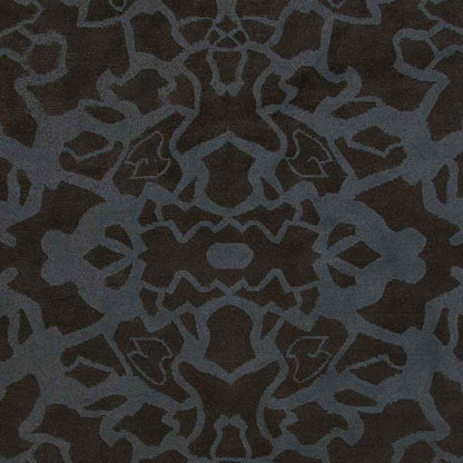 Kaltag Modern Black Area Rug
