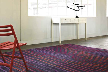 Keiser Modern Red/Magenta Area Rug