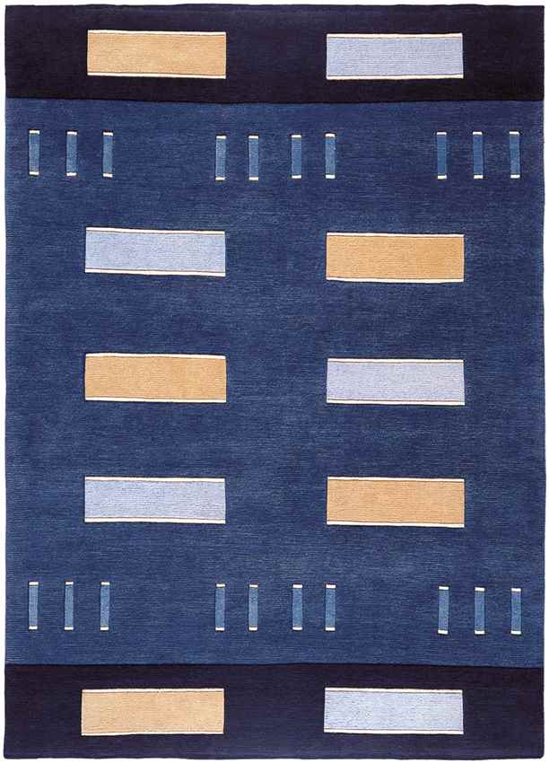 Kerman Modern Denim Area Rug