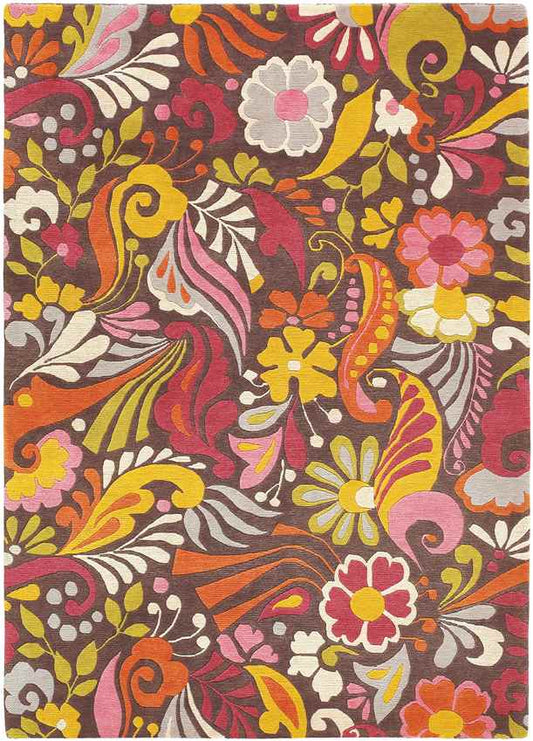 Kersey Modern Brown Area Rug