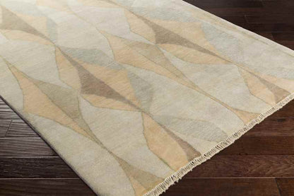 Ongar Modern Khaki Area Rug