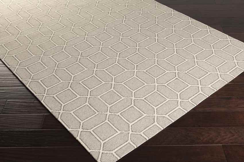 Suttum Modern Beige/Gray Area Rug